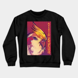 Calopsita Suspicion Crewneck Sweatshirt